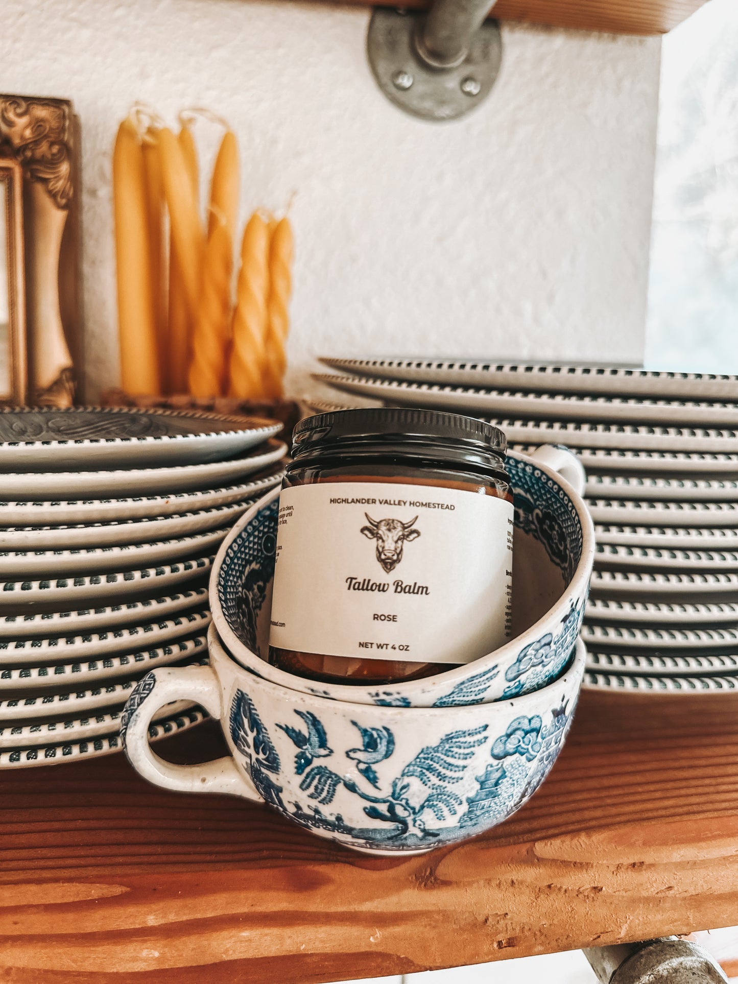 rose tallow balm 4 oz